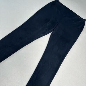 J McLaughlin Womens Size XL Lori Leggings Faux Suede Pants Pull On Blue